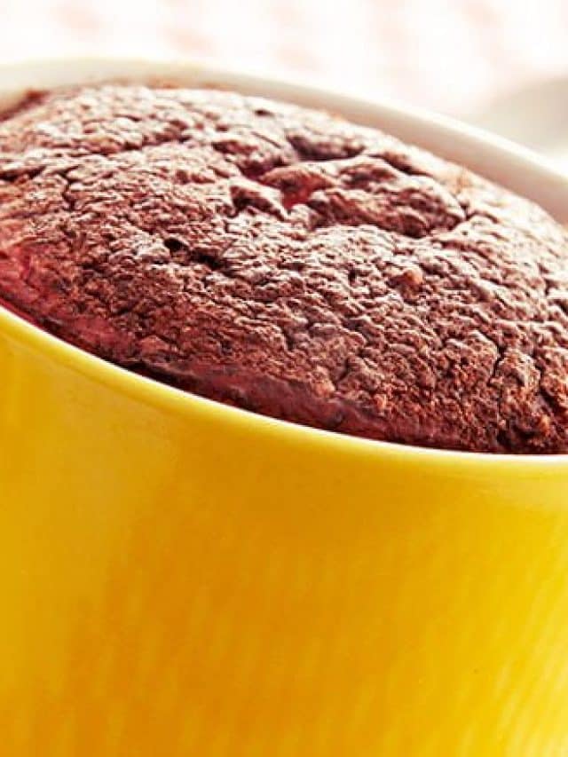 Receita de Bolo de Amendoim LowCarb na Caneca