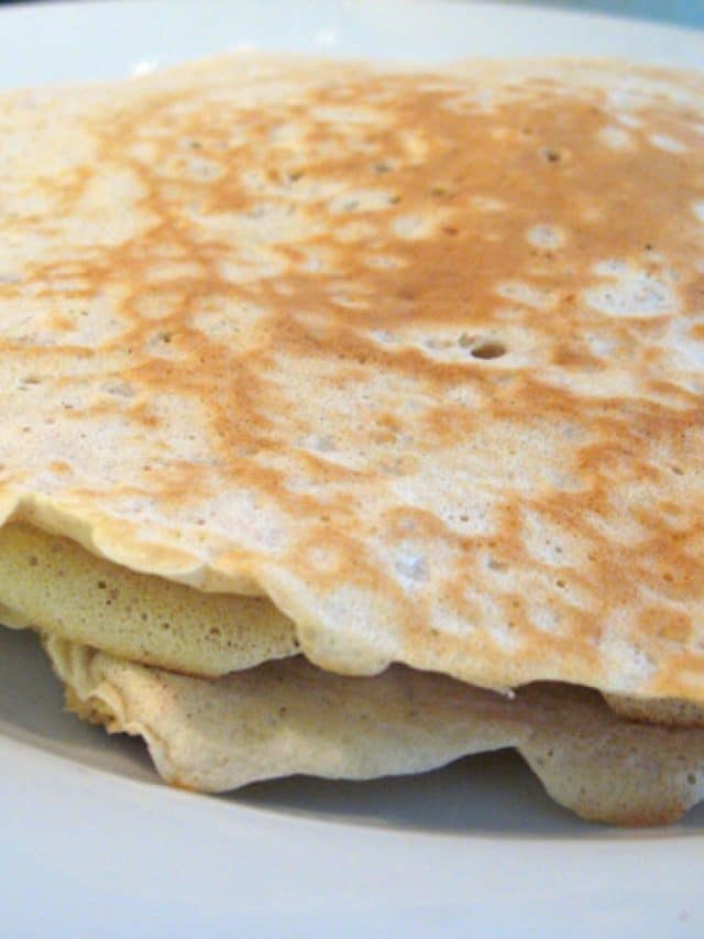 Receita de Panqueca Fit