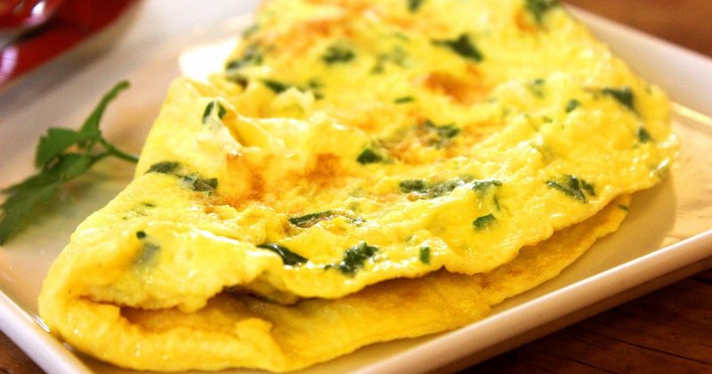 Receita de Omelete Simples e Fácil