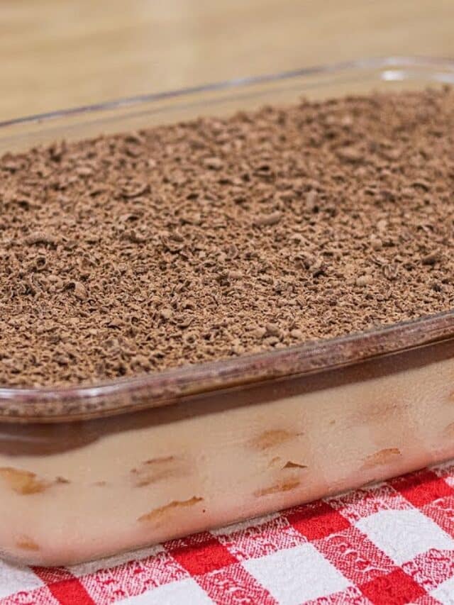 Maravilhoso Pavê Tradicional de dar Água na Boca