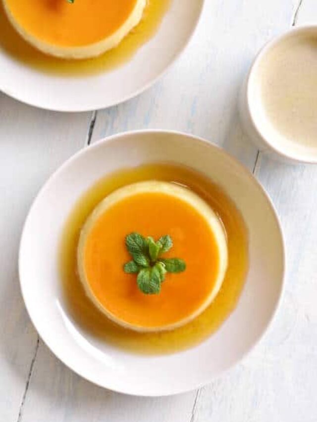  Conheça essa receita fácil de flan de laranja