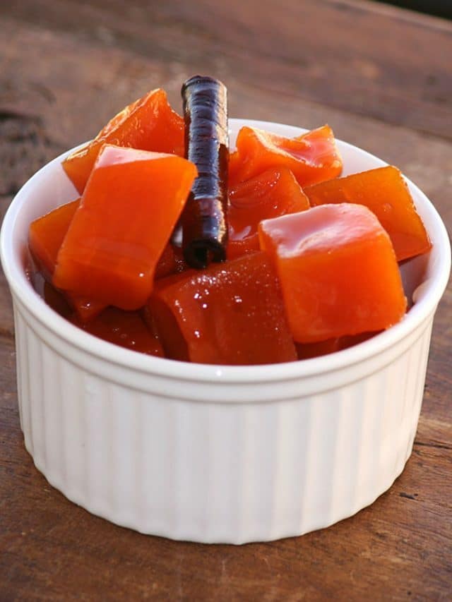 Doce de abóbora tradicional