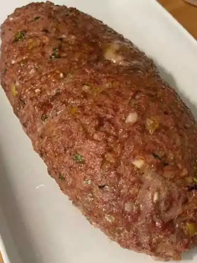 Rocambole de Carne Moída Simples