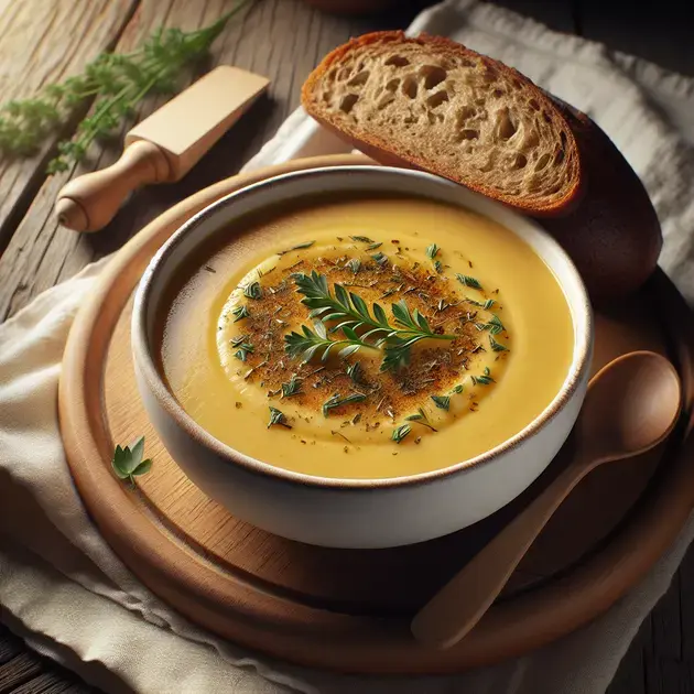 Sopa de Mandioquinha