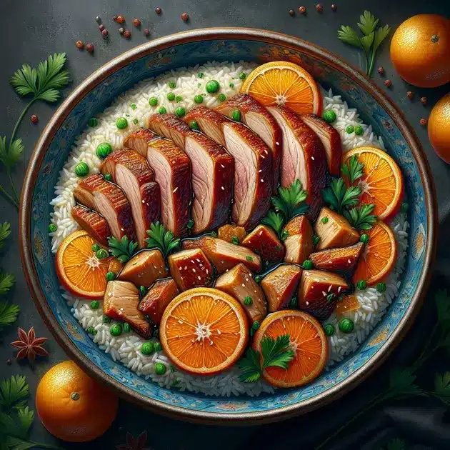 Arroz de Pato com Laranja