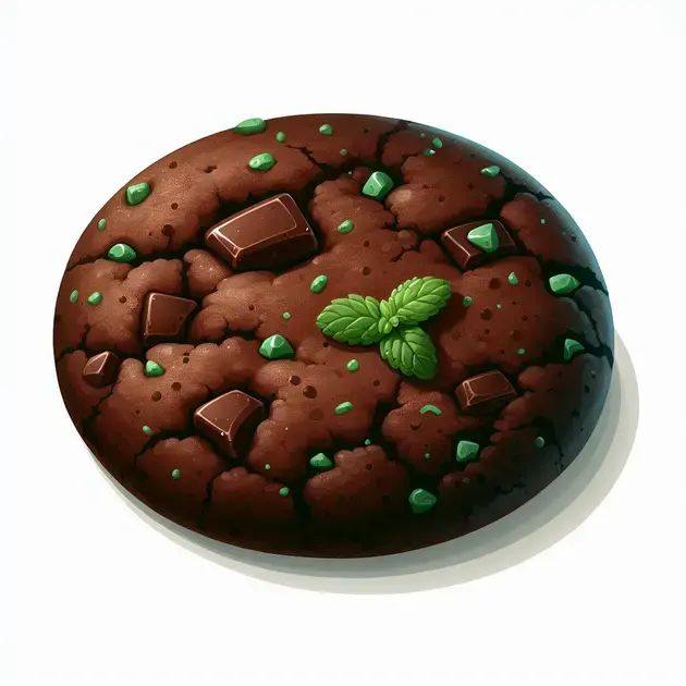 Biscoitos de Chocolate com Menta