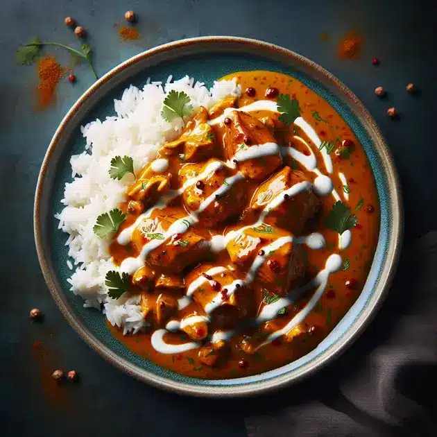 Frango ao Curry com Iogurte