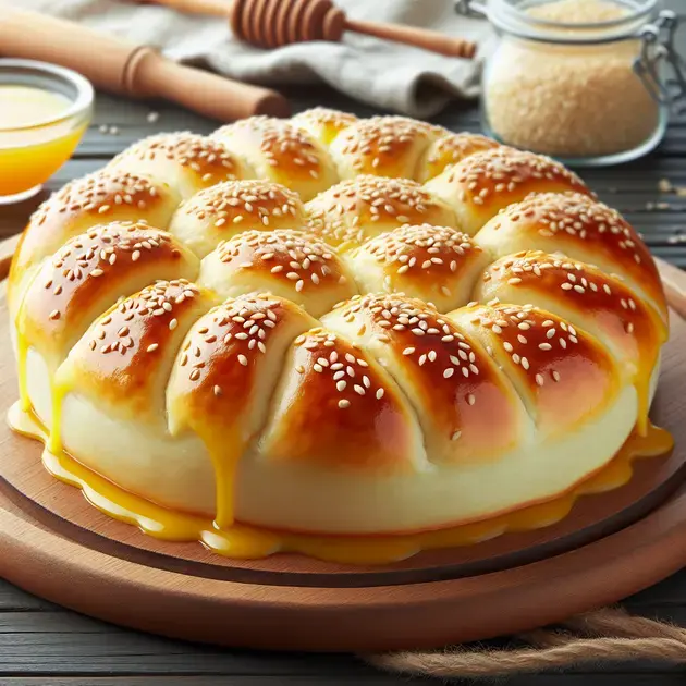 Pão de Queijo com Gergelim