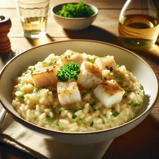 Risoto de Bacalhau