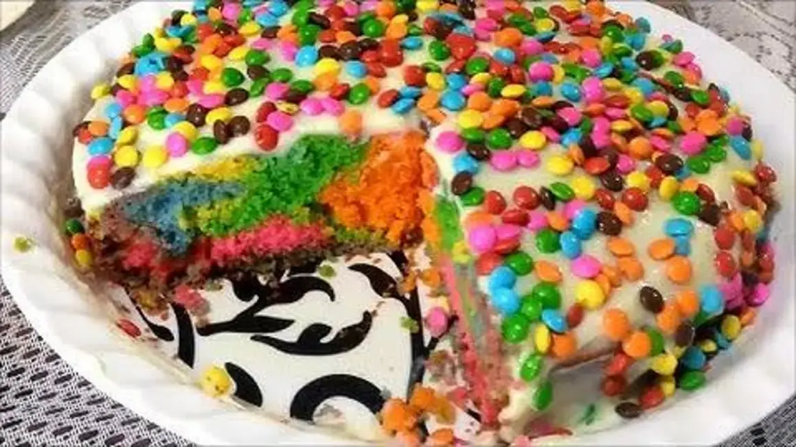 Bolo Arco-Íris: Como Eu Preparei Esta Deliciosa Receita Colorida em Casa